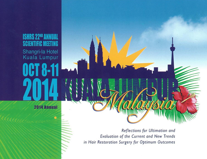 مؤتمر الجمعية العالمية لزراعة الشعر في ماليزيا 2014: هل من جديد؟